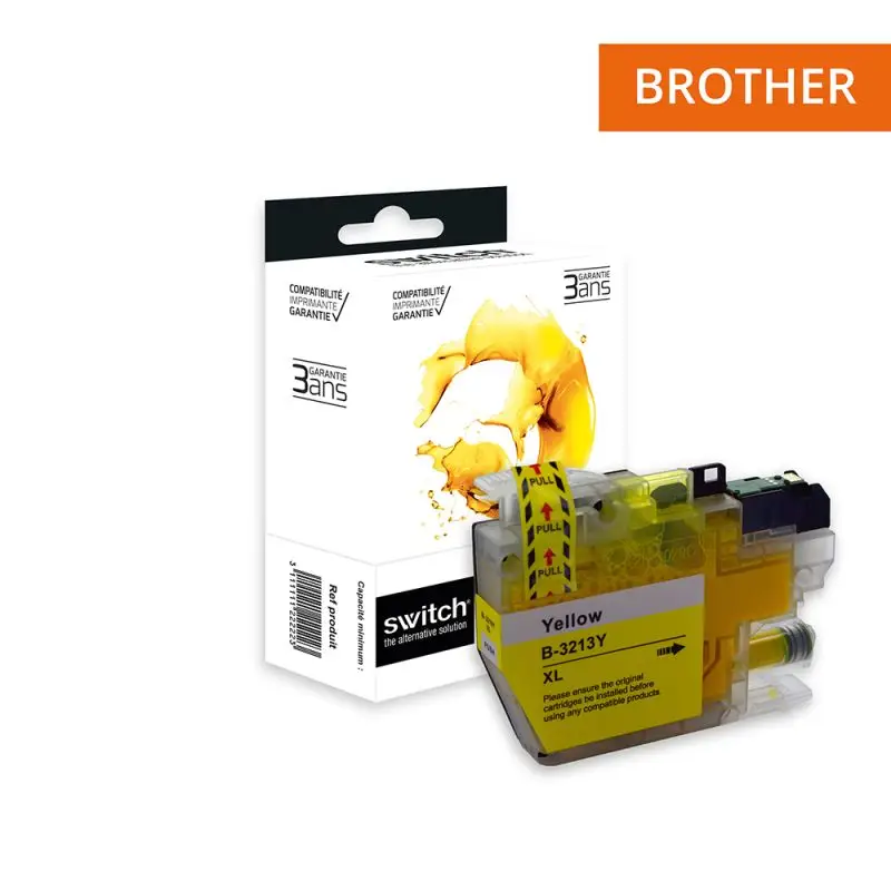 Brother 3213 Cartouche Jaune compatible équivalent à LC3213 · Switch