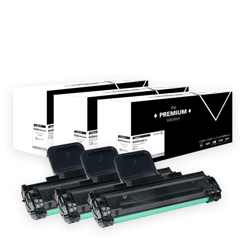Samsung 119 Toner Pack 3 Noir compatible équivalent à ML-2010D3ELS, MLT-D119SELS, ML-1610D
