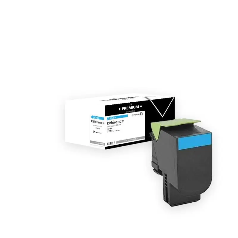 Lexmark 232H Toner Cyan compatible équivalent à C232HC0