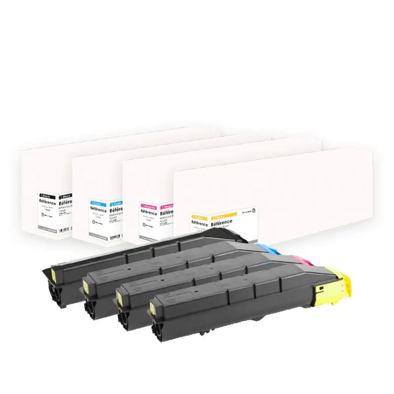 Kyocera Mita TK-865 Toner Pack 4 Couleurs compatible équivalent à 1T02JZ0EU0, 1T02JZ0CU0, 1T02JZBEU0