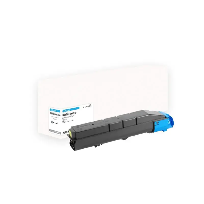 Kyocera Mita TK-855 Toner Cyan compatible équivalent à 1T02H7CEU0