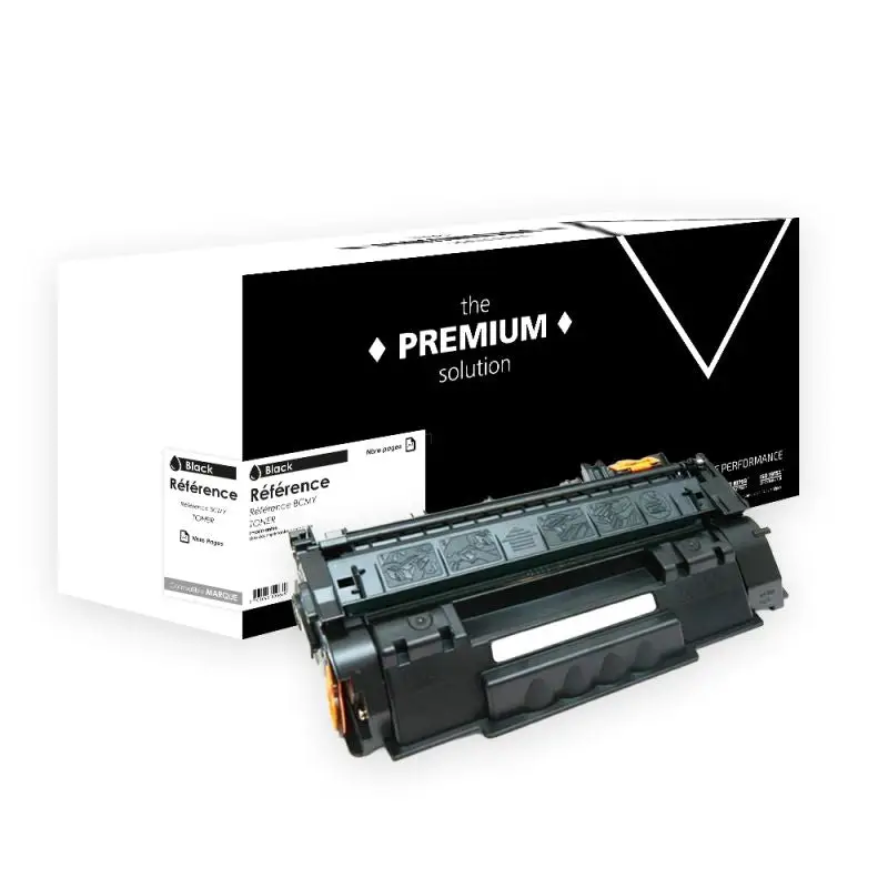 HP 49X Toner Noir compatible équivalent à Q5949X, Q7553X, 315