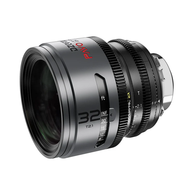 Pavo 32mm T2.1 2X Anamorphique PL/EF (Revêtement Neutre)