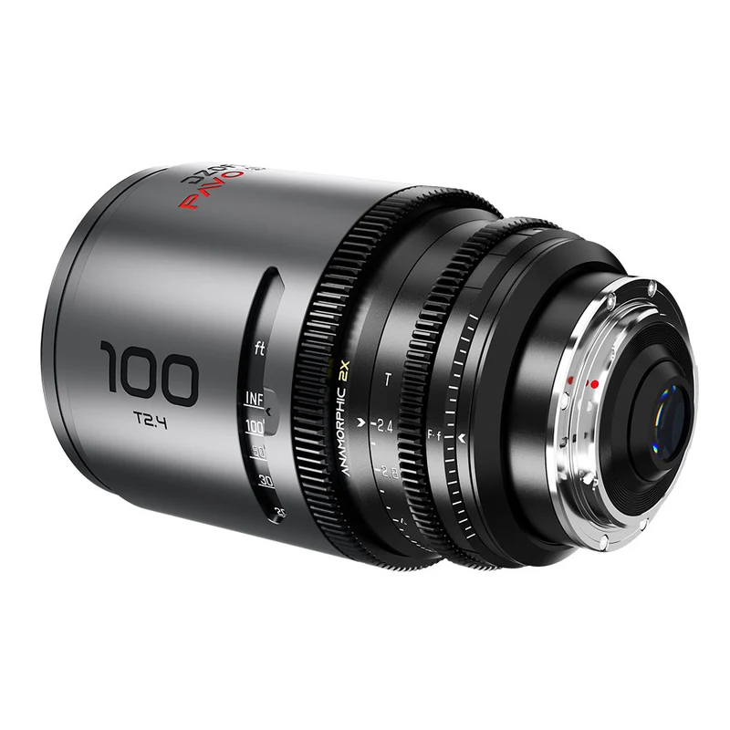 Pavo 100mm T2.4 2X Anamorphique PL/EF (Revêtement Neutre)