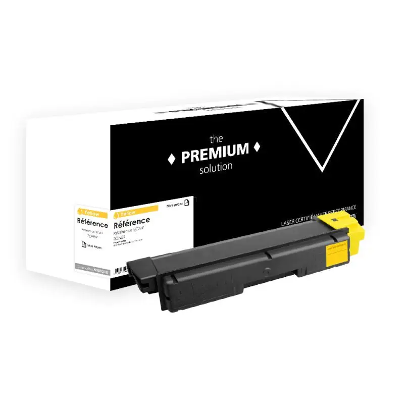 Kyocera Mita TK-5280 Toner Jaune compatible équivalent à T02TWANL0